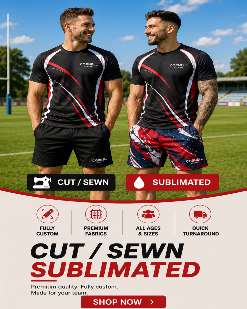 Cut Sewn or Sublimated Shorts