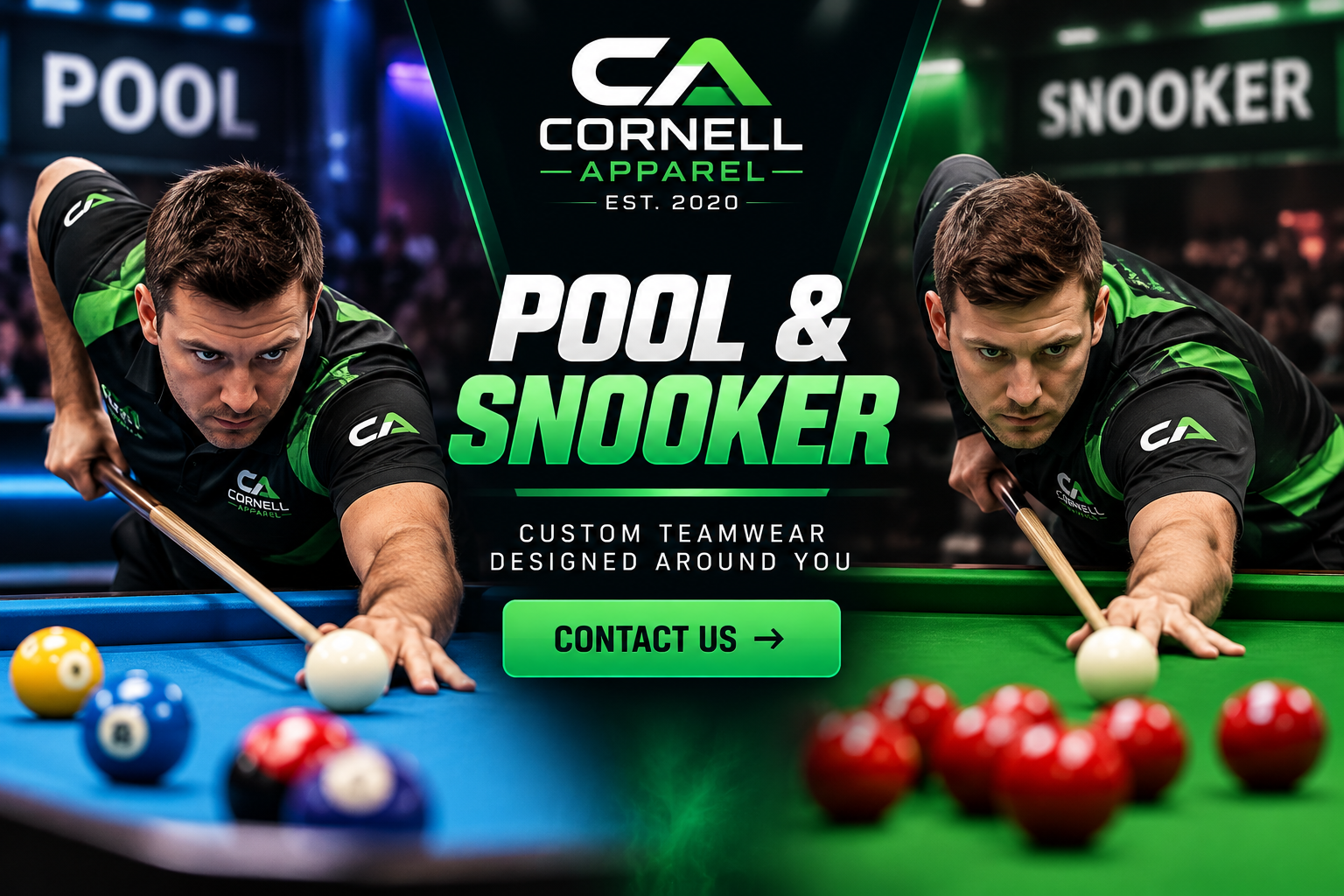 Cornell Apparel Pool and Snooker